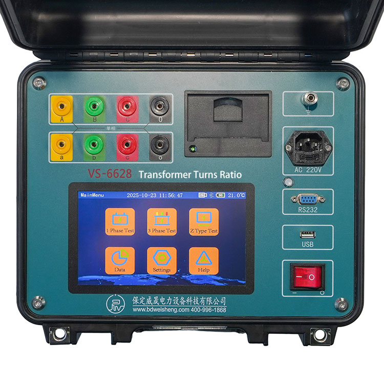 Transformer Turns Ratio and Capacitor Inductance Tester